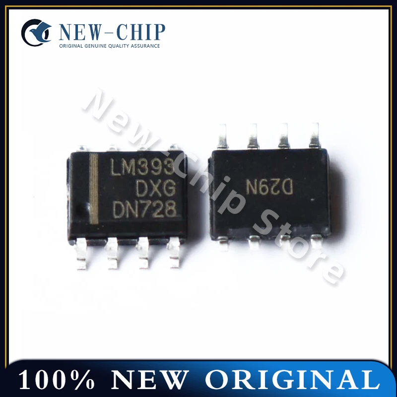 50PCS-200PCS/LOT LM393DR LM393 SOP8 NEW ORIGINAL