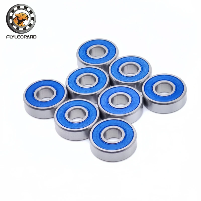 Image of 10 Stück MR128RS 8X12X3,5, 608RS 	 8x22x7, 686RS 6x13x5, 688RS 8x16x5 Lager ABEC-7 Miniatur-Kugellager mit Blauer Abdichtung