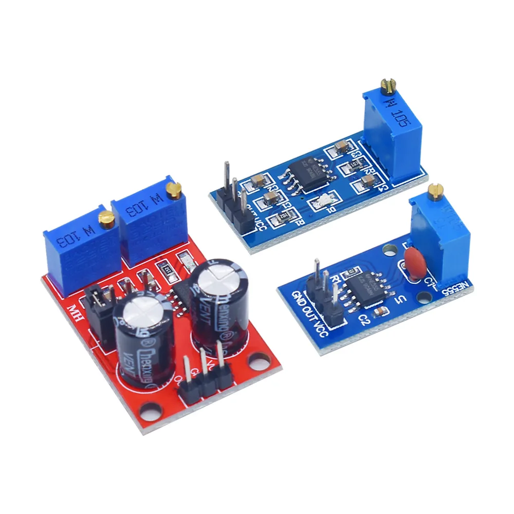 1PCS NE555 pulse frequency, duty cycle adjustable module,square/rectangular wave signal generator,stepping motor driver