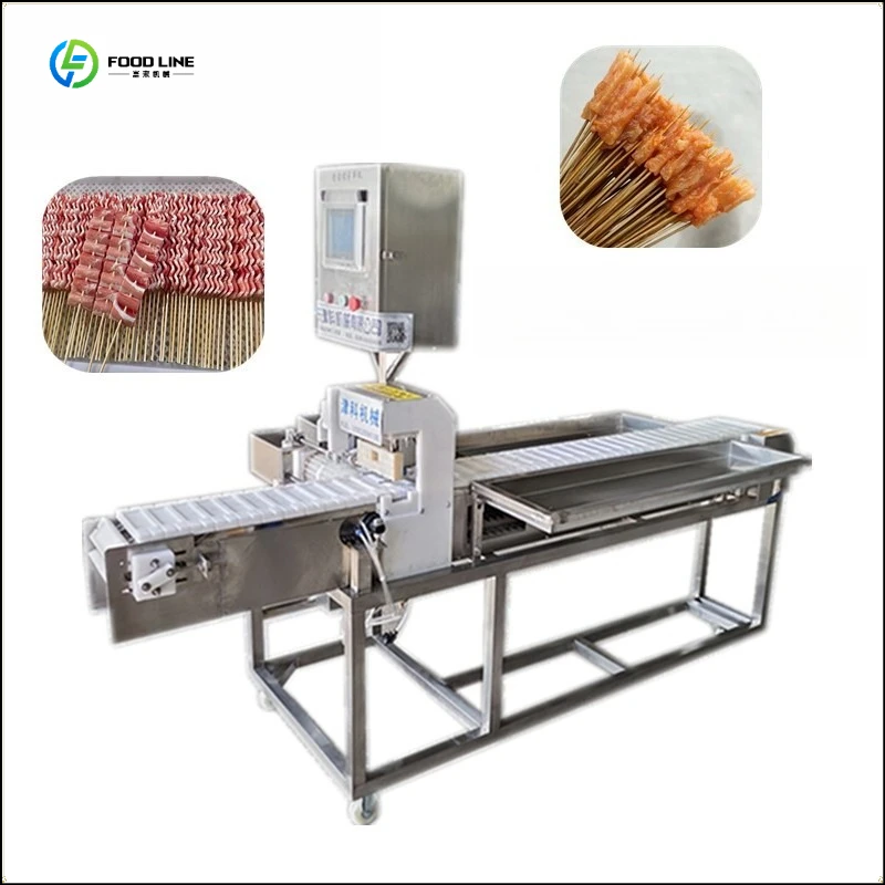Automatic Meat Skewer Rotating Machine for Efficient Food Preparation FL Customized