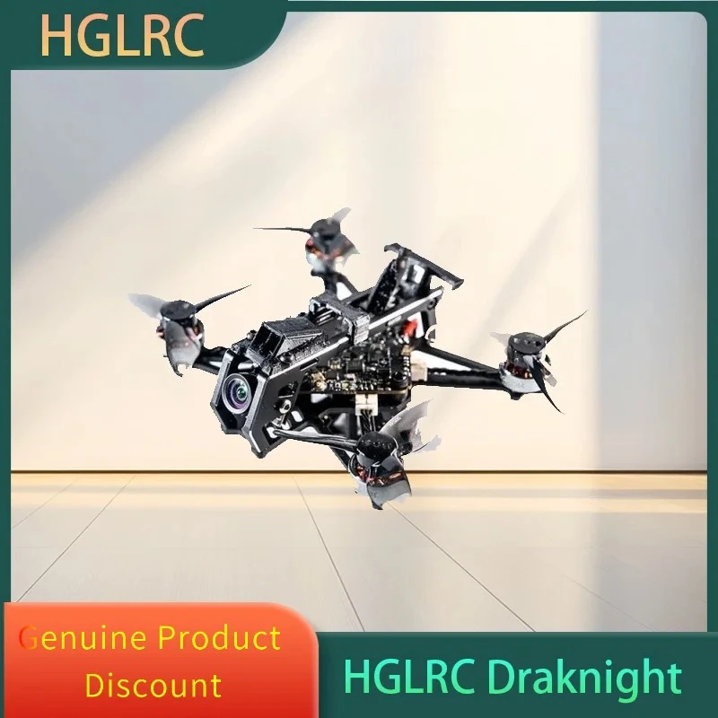 

HGLRC Draknight 2inch 91.8mm Toothpick FPV Drone with SPECTER12 ES2-4S AIO 400mW VTX SPECTER 1003 10000KV Motor