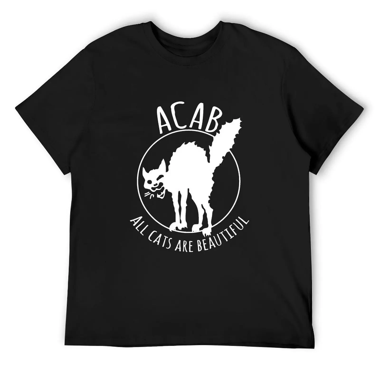 

ACAB All Cats Are Beautiful T-Shirt designer shirts oversized graphic tee man clothes t shirts men