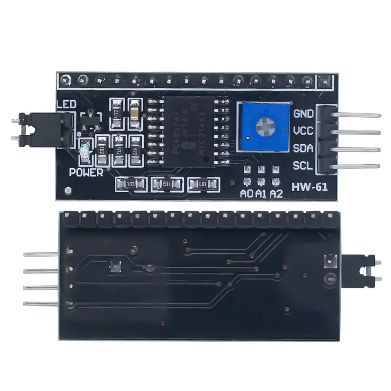 IIC I2C TWI SPI Serial Interface Board Port 1602 2004 LCD LCD1602 Adapter Plate LCD Adapter Converter Module
