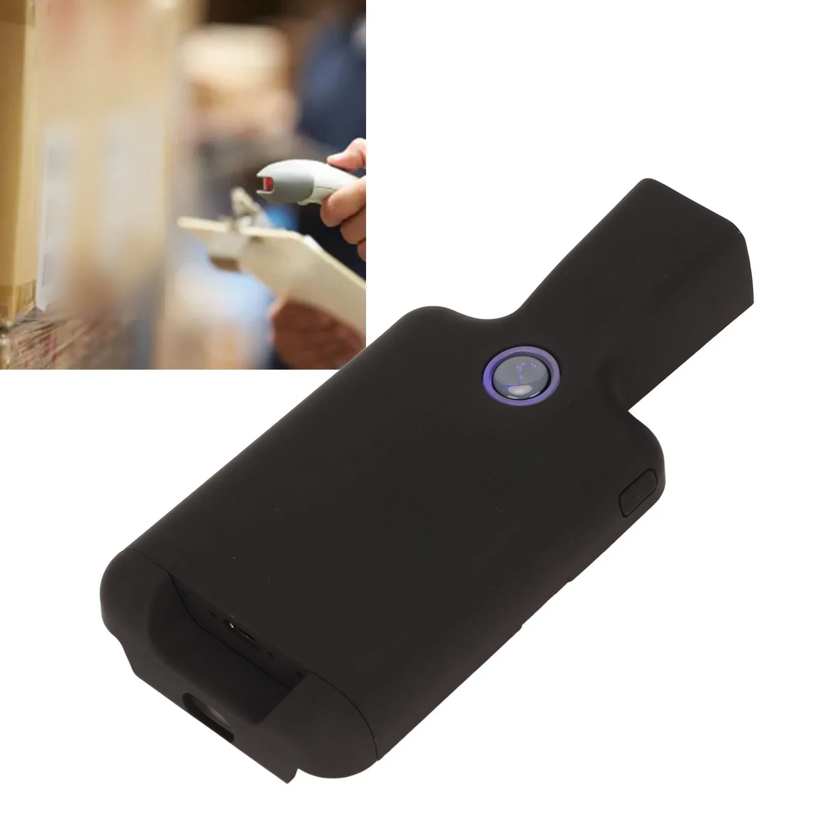 Back Clip  Barcode Scanner 1D 2D QR 2.4G Wireless Handheld Barcode Scanner for Mobile Phone for Android Barcode Scanne