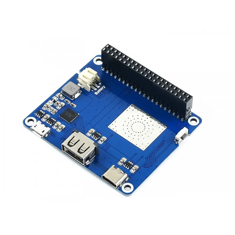 Raspberry Pi Li-ion Battery (Not Include) Expansion Board Built In Protection Circuit Fast Charging 3000mAh For Raspberry Pi 4B
