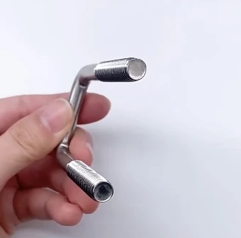304 Stainless Steel Square U Bolts M6 M8 M10 A2-70 Heavy Duty U Clamp for Trailer Pipe Machinery Mounting Fasteners