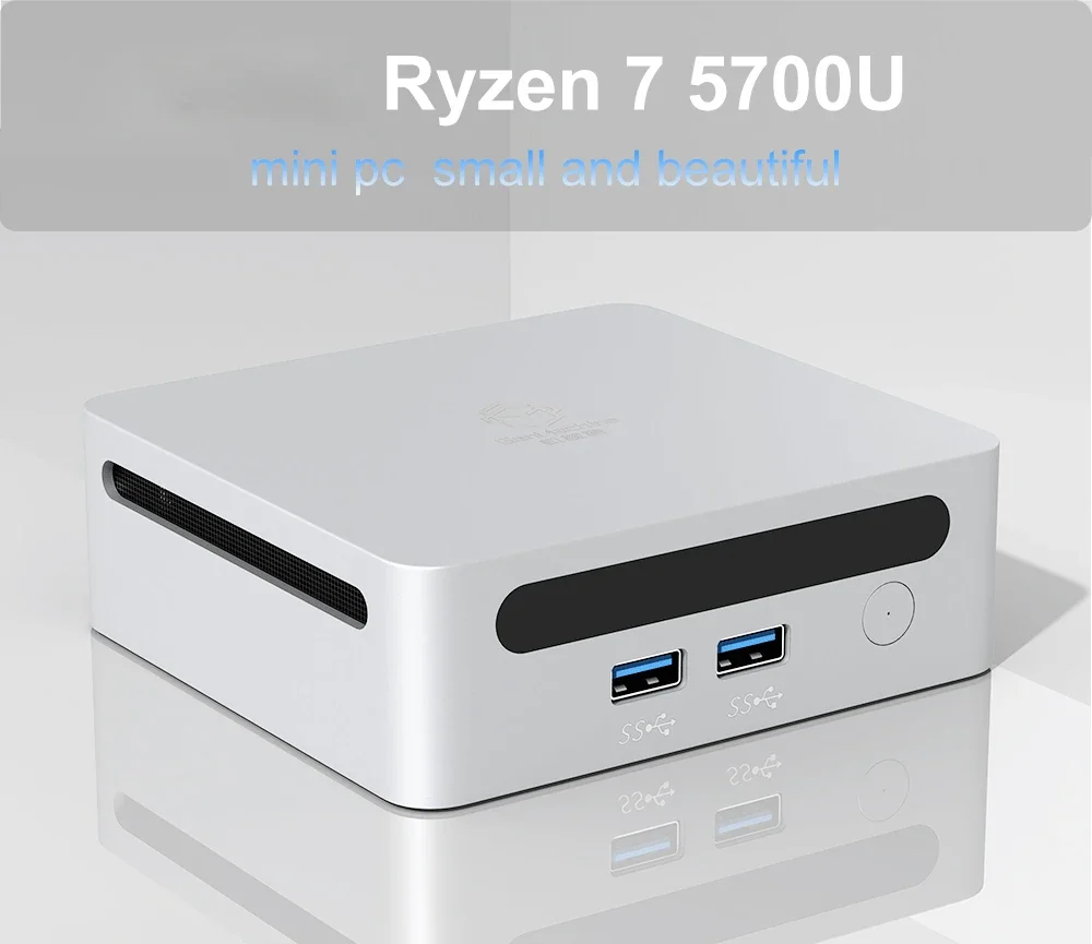 SZBOX MINI PC Windows 11 Pro Ryzen 7 5800H/5825U/4800H/Ryzen 3 7330U MINI PC DDR4 M.2 SSD WIFI6 BT5.2 Desktop MINI PC