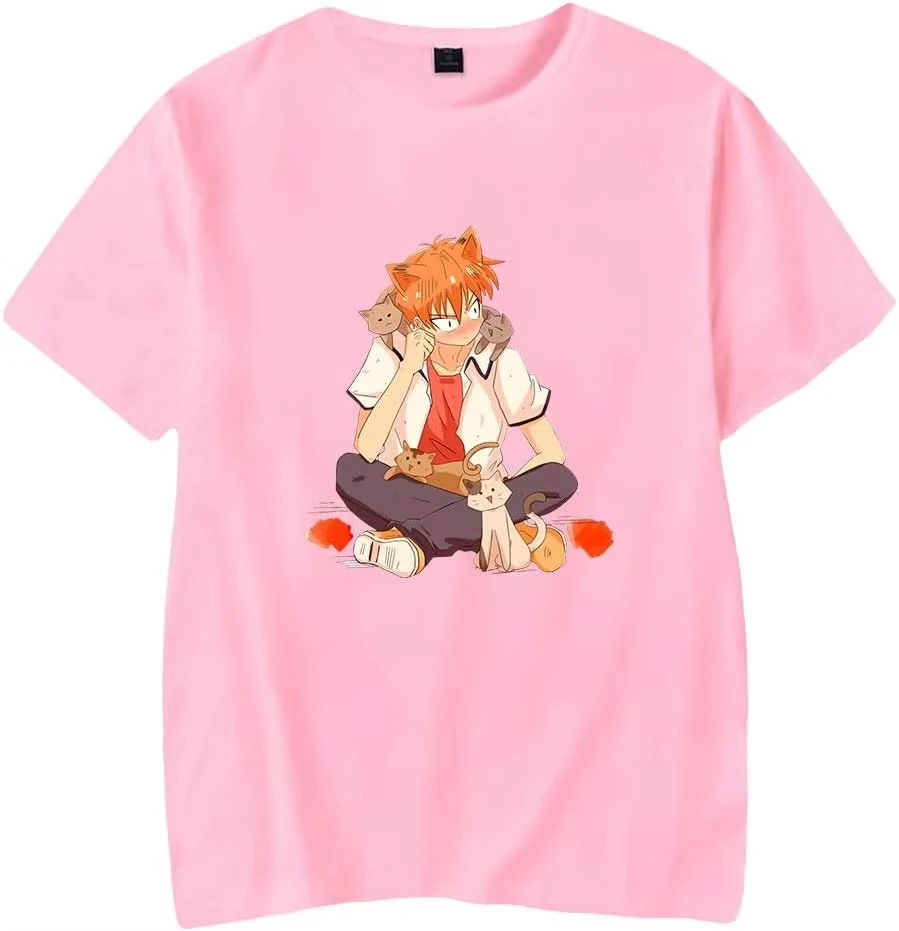 Fruits Basket Anime Lover Unisex Oversized T-shirt Suitable for all seasons personality Clothes Oversized Unisex Short Sleeves