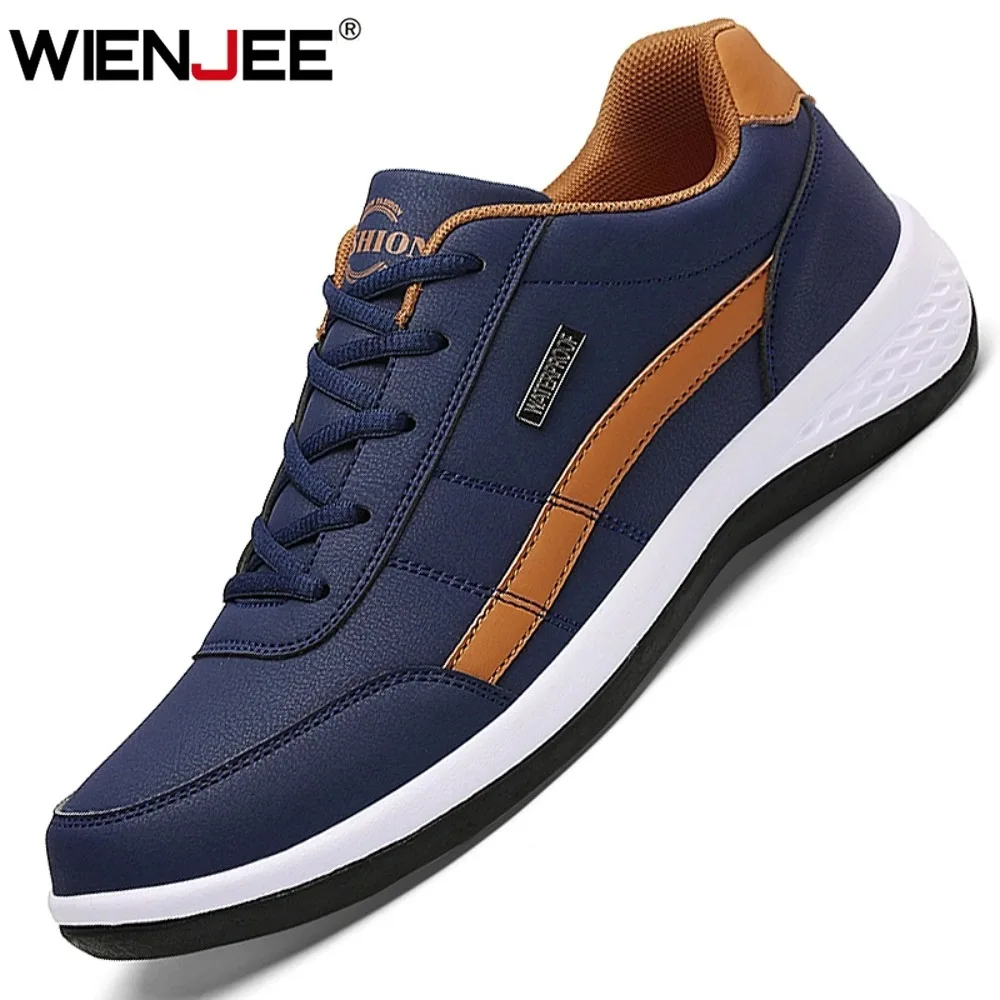 2025 leder Männer Schuhe Turnschuhe Trend Casual Schuh Atmungsaktive Freizeit Männlichen Turnschuhe Nicht-slip Männer Vulkanisierte Schuhe Große Größe 38-48