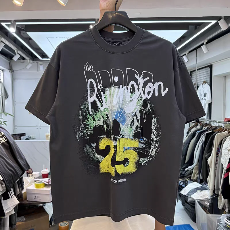 

Vintage 25 digital printing RRR123 T Shirt Men Women RRR-123 T-shirt Top Tees