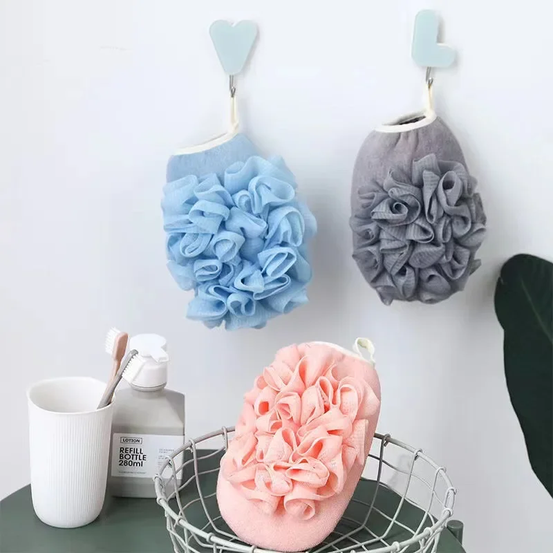 Exfoliating Gloves Body Cleaning Bath Flower Bathroom Shower Ball Body Scrubber Bath Sponge Towel Bathroom Tool