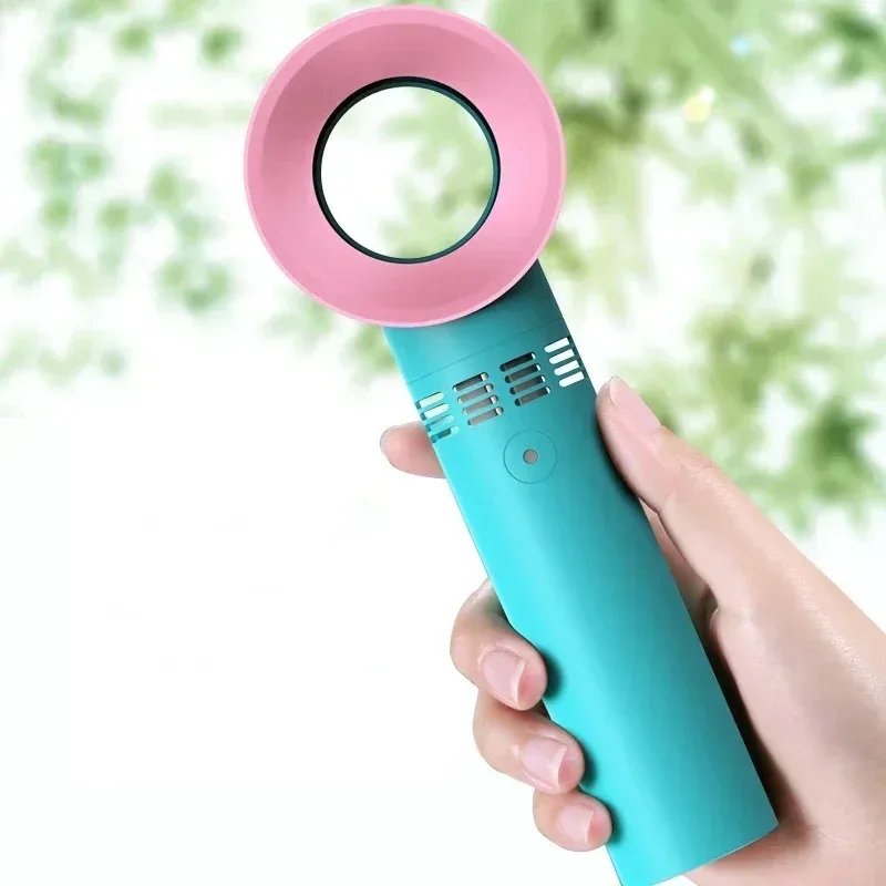 Rechargeable Eyelash Blower USB Portable False Eyelash Fast Drying Bladeless Fan False Eyelash Extender Women's Makeup Tools