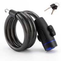 Heavy Duty Strong Motorcycle Padlock Lock Bike Chain Lock Metal Anti-Theft Security Reinforce Bicycle Lock Accessories