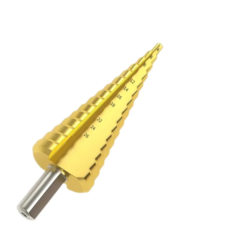 

Tool Set Spiral Fluted Step Drill Kit Spiral Fluted Step Drill