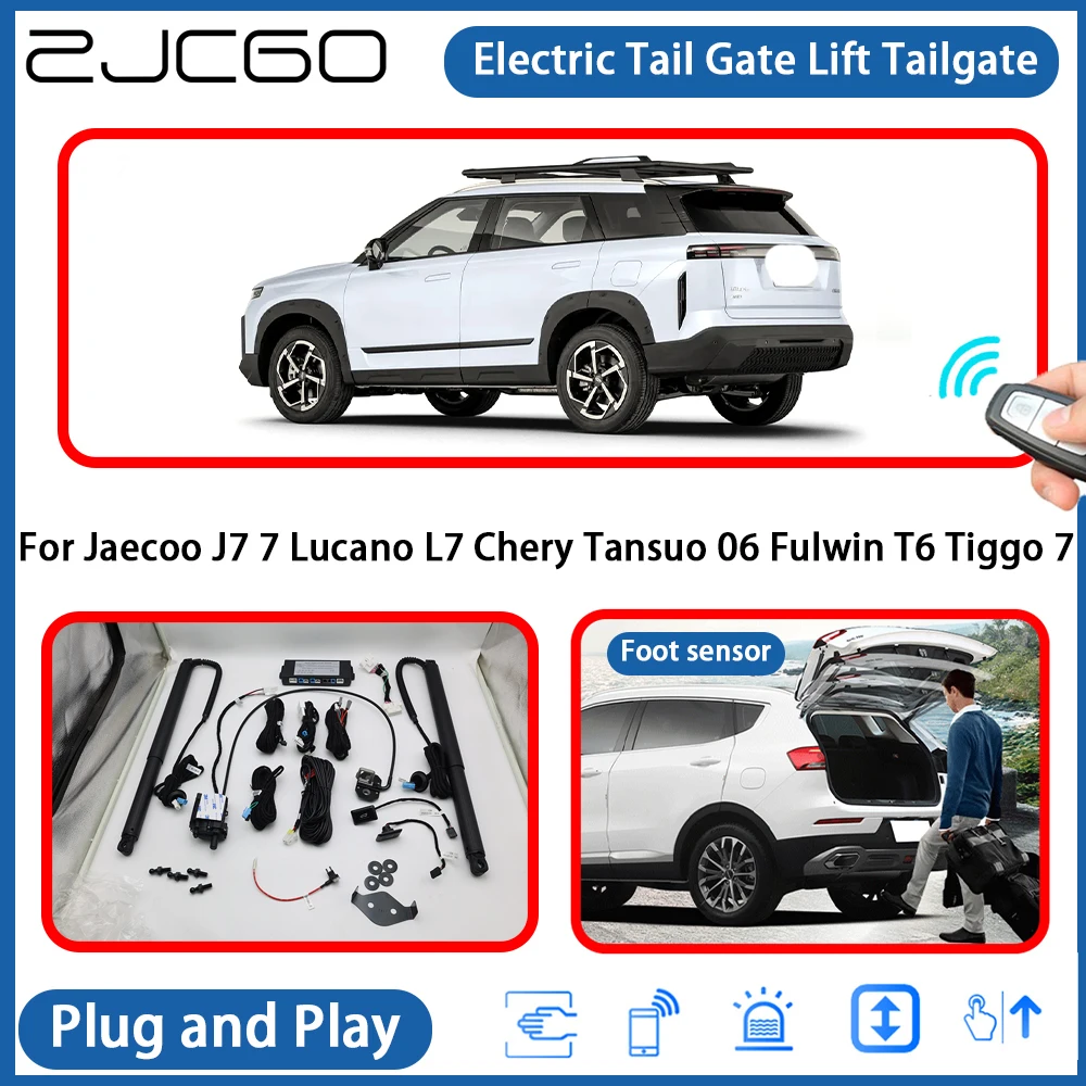 

for Jaecoo J7 7 Lucano L7 Chery Tansuo 06 Fulwin T6 Tiggo 7 Automatic Powered Tailgate Power Liftgate Electric Tail Gate Lift