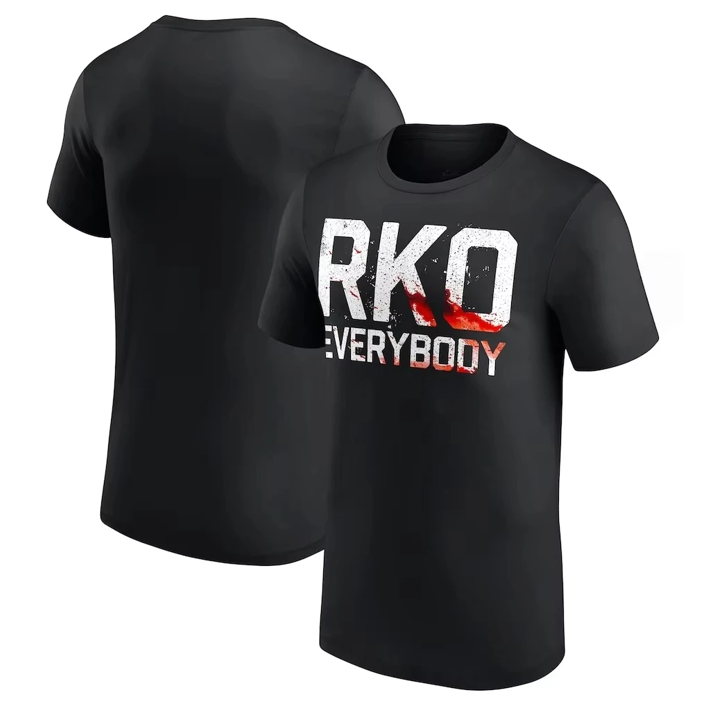 Randy Orton RKO Staff Picture 2026 Product T-shirt Cotton Unisplendour Men's T-shirt 21st Century Casual T-shirt Fan Top