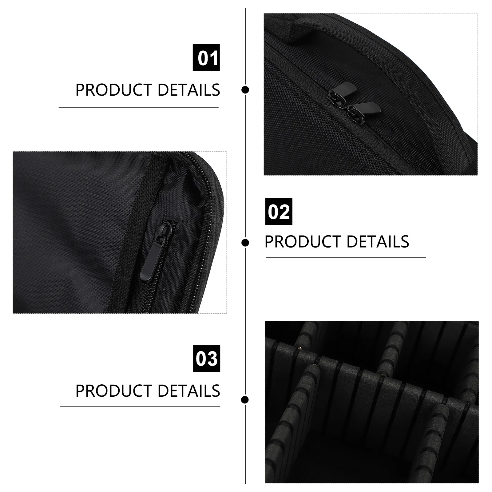 

1 pc Waterproof Makeup Box Large Capacity Durable Travel Toiletry Bag Hand-Held Storage Pouch For Brush Organizer Case