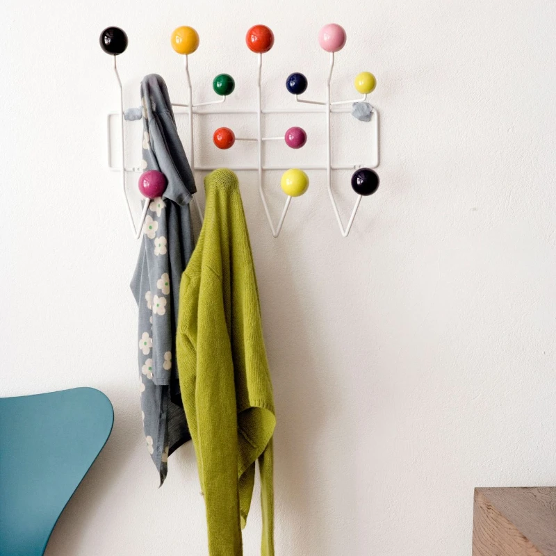 

Multicolor Hanger Furniture Coat Hanger Ball Rack Multi-purpose Hook for Wall Ornaments Kid Gift Metal Bag Decor