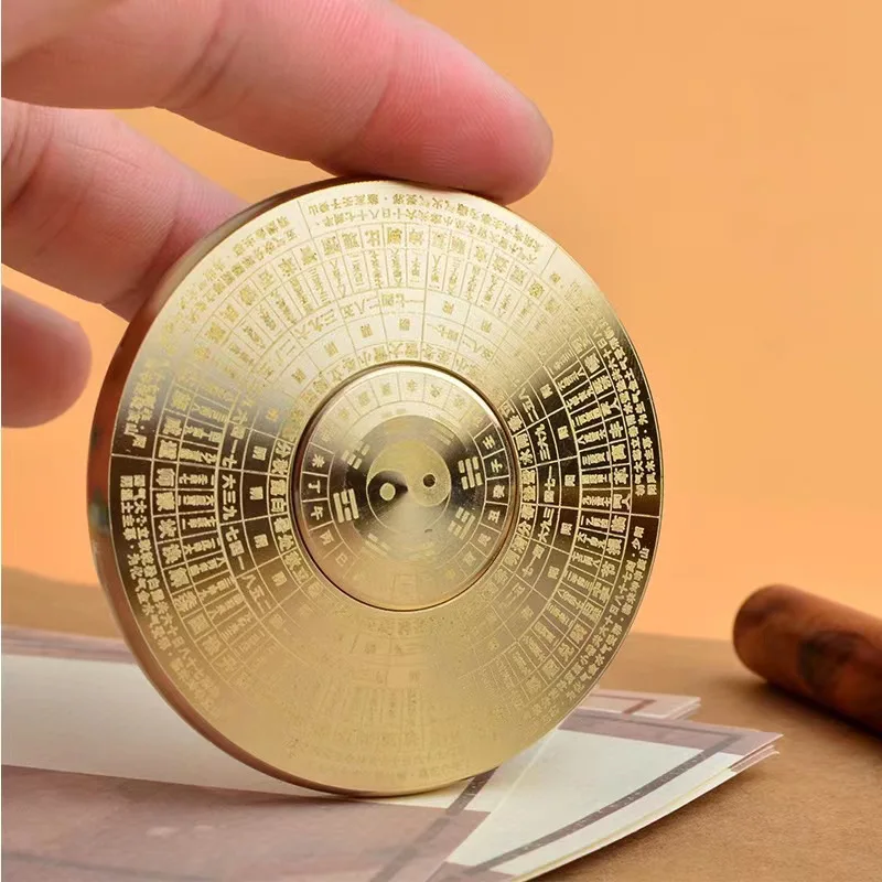 Spinner chino de Metal para adultos y niños, Juguetes Antiestrés y ansiedad, Gadgets geniales EDC