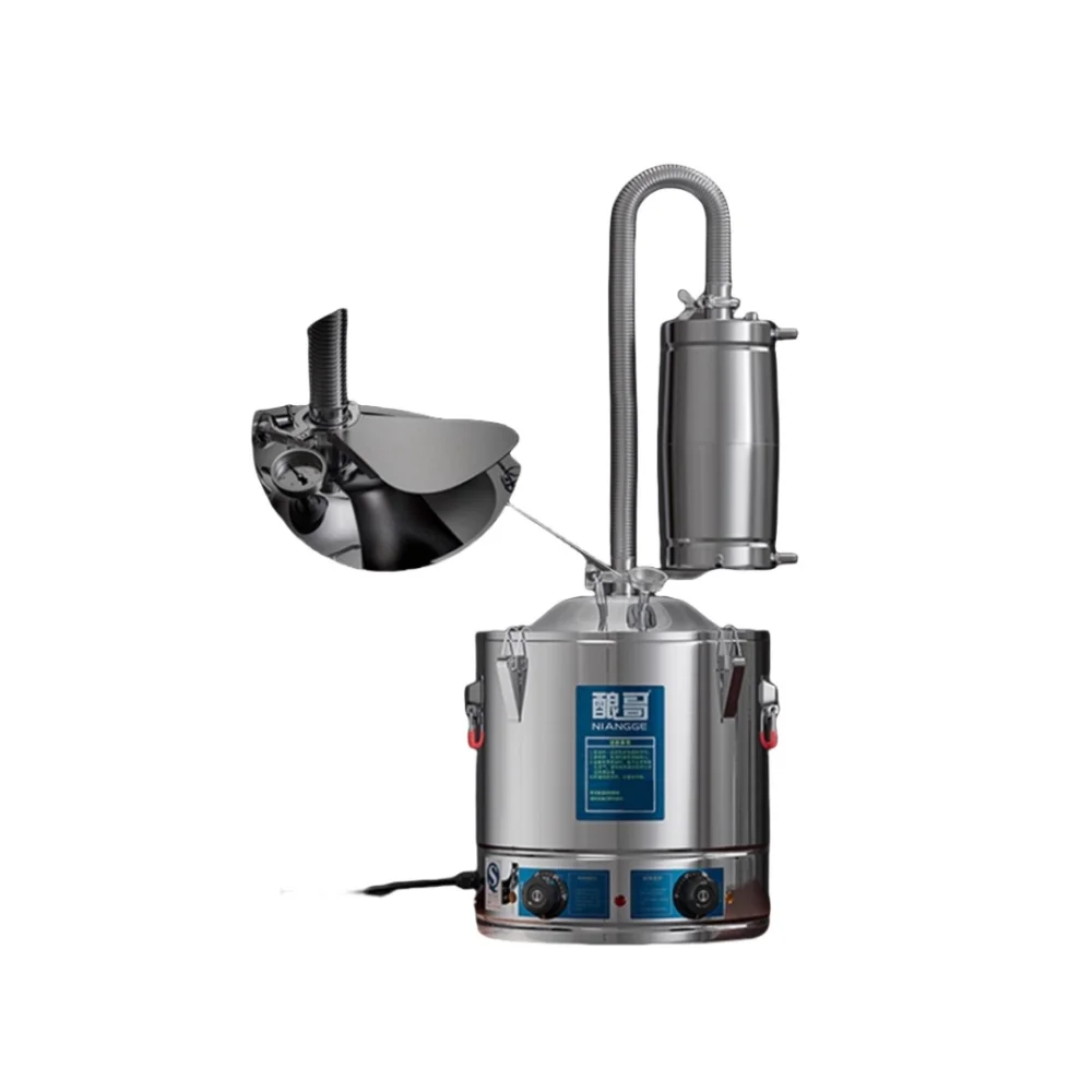 

Electric Heating 20 Liters Home-use Small Brewing Machine Equipment, Automatic Fermentation and Distillation Machine