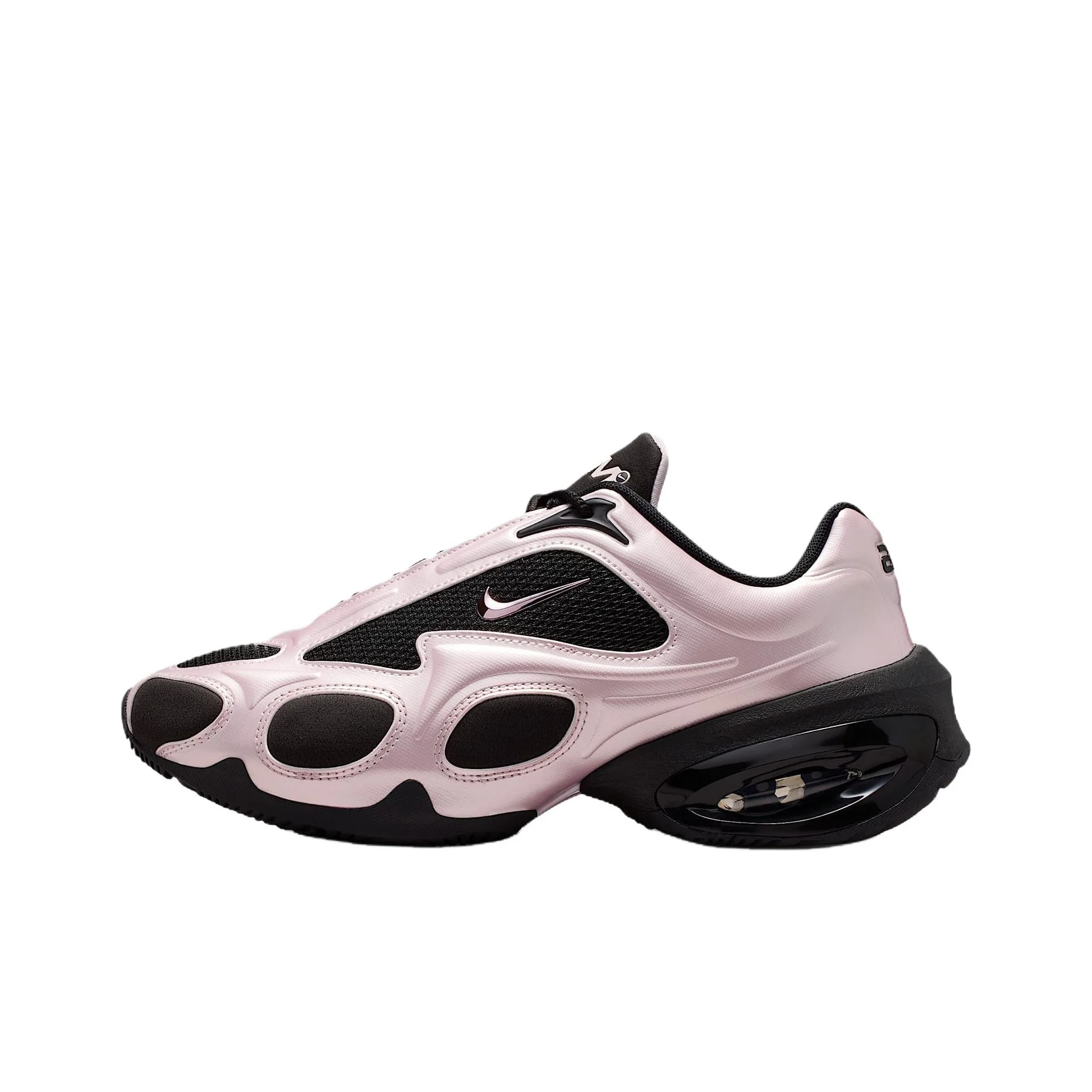 Nike Air Max Muse Breathable Support Rebound Casual Shoes Women's Black Pearl Pink FV1920-606