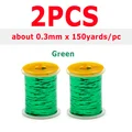 2 piezas verdes