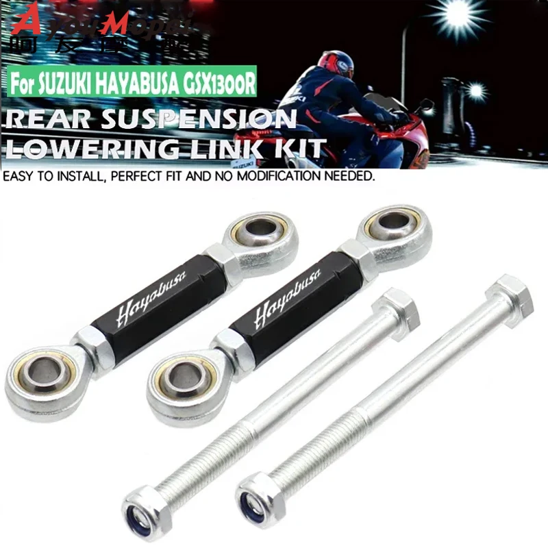 

For SUZUKI GSX1300R HAYABUSA 1999-2020 2017 2018 2019 Rear Suspension Drop Lowering Links Kit Adjustable Motorcycle Accessories
