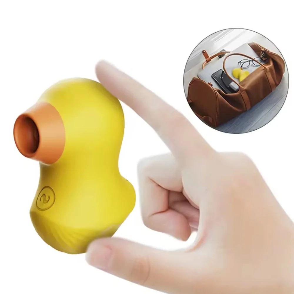 ليتل الأصفر بطة مص هزاز الحلمة البظر تحفيز الإناث الاستمناء آلة الجنس للنساء الجنس لعب الكبار #3