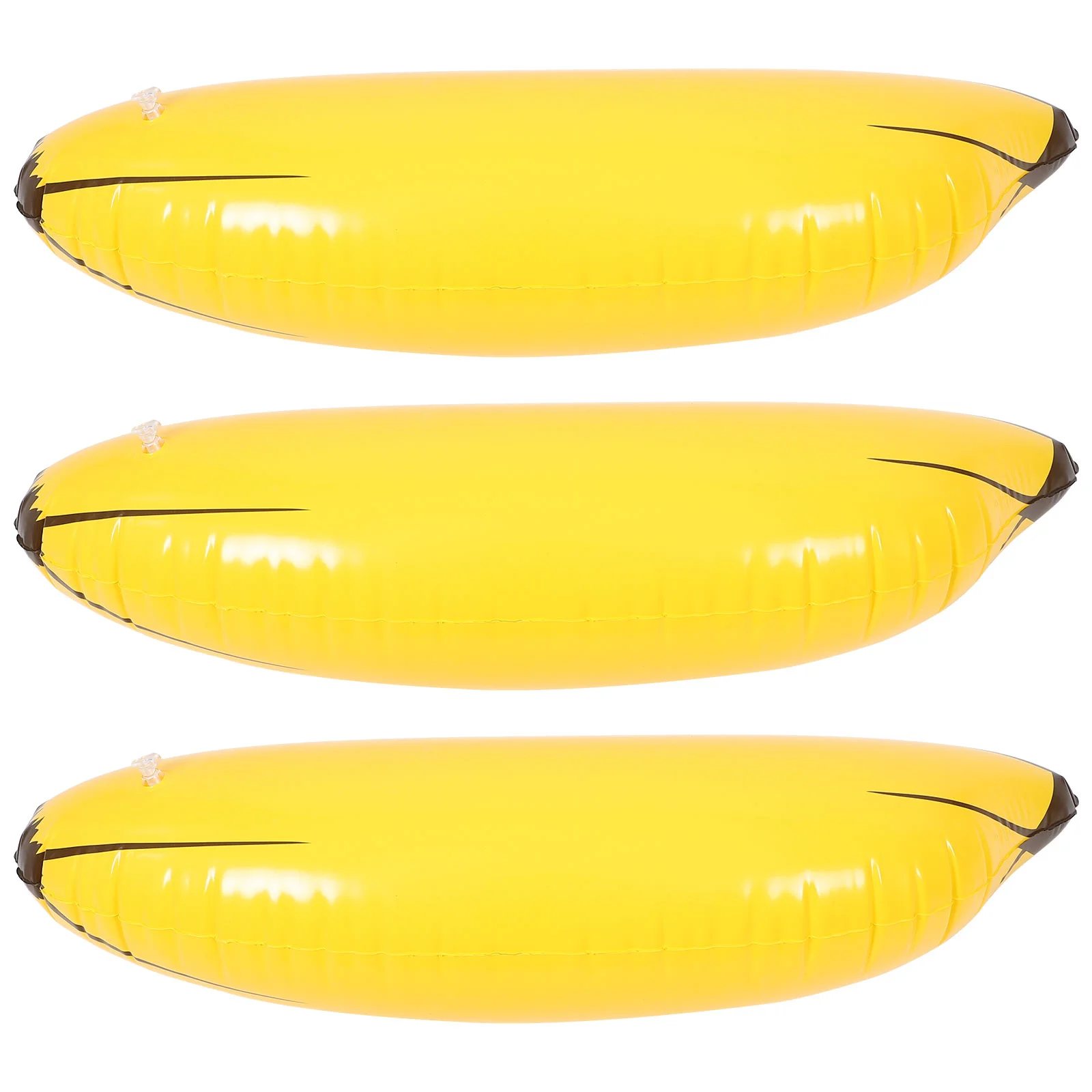 3 Pcs Inflatable Banana Toy Games Board Toss Bounce House Party Supplies for Swimming Pool Balloon Child