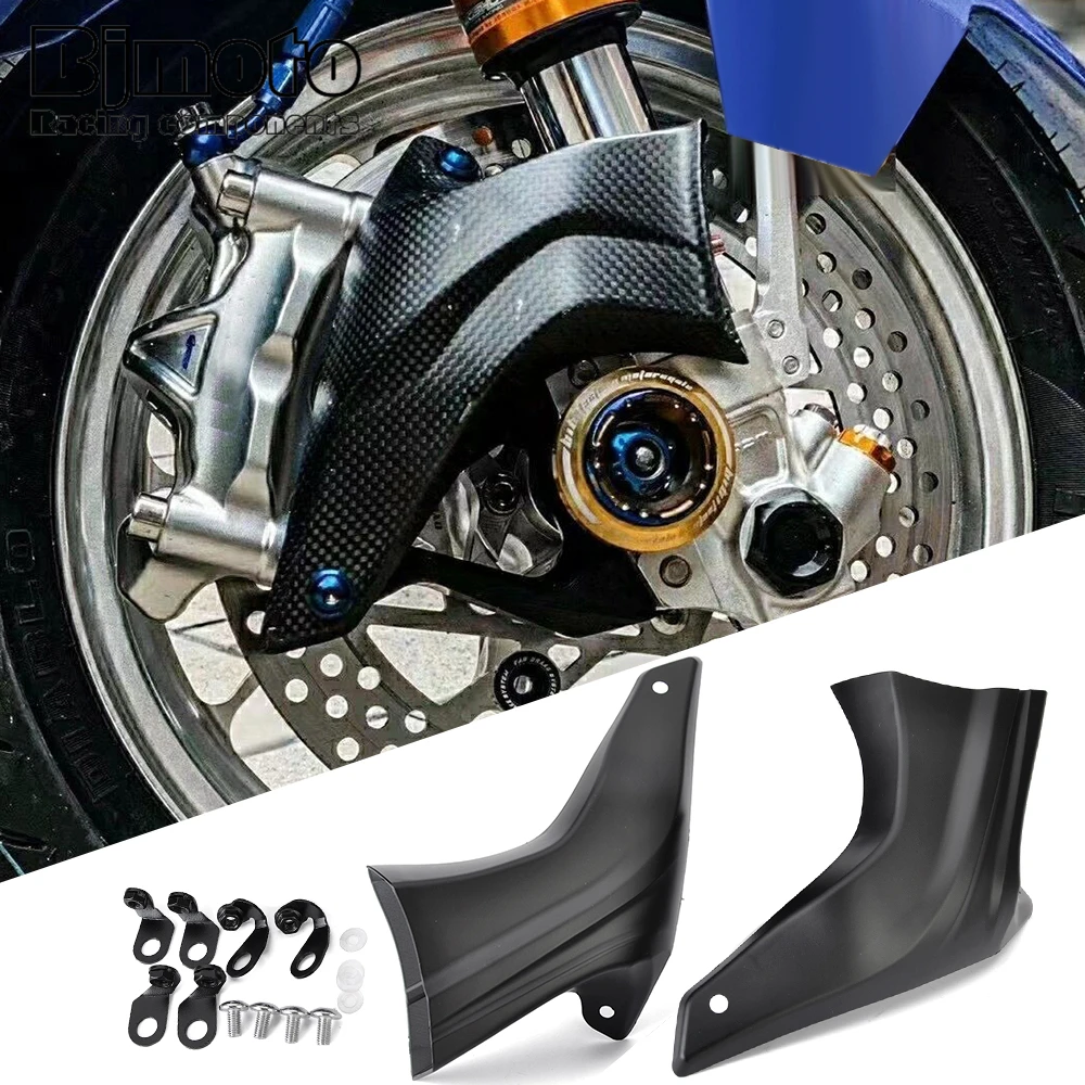 Front Air Cooling Ducts Brake Caliper Cooling Cover Cap For Kawasaki Z1000 SX Z1000R ZX6R ZX-6R ZX6RR ZX10R ZZR 1400 ZZR1400