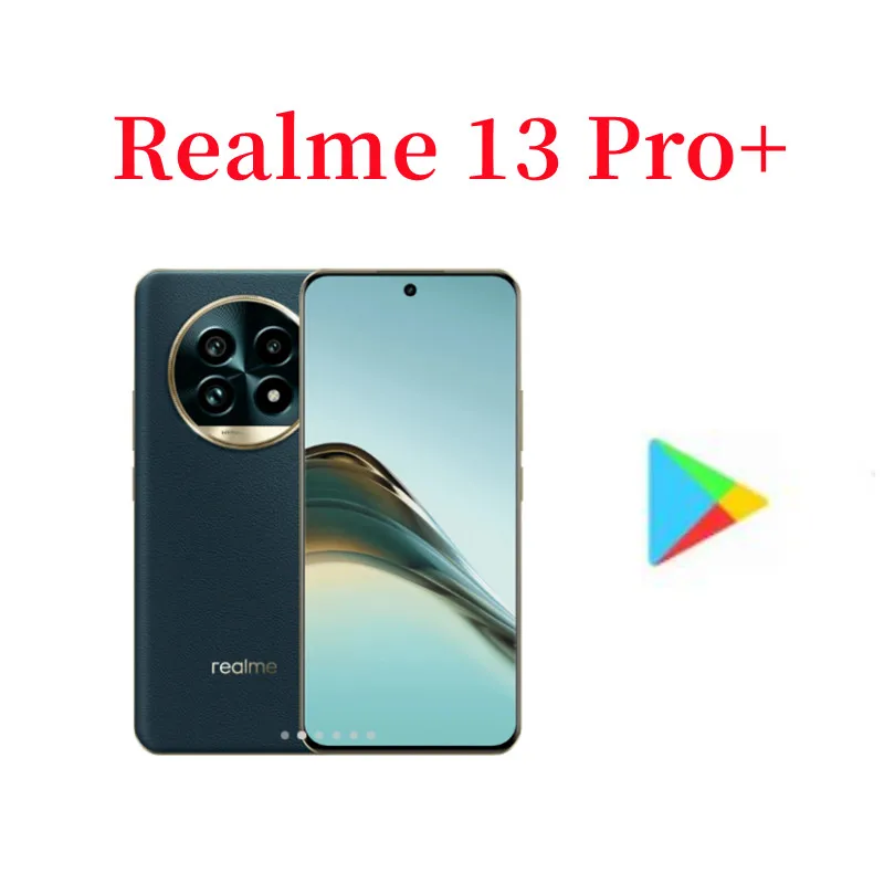 هاتف محمول Realme 13 Pro Plus غير مقفول إصدار صيني 6.7 بوصة OLED 120 هرتز Snapdragon7s Gen2 50MP 5200mAh 80W NFC