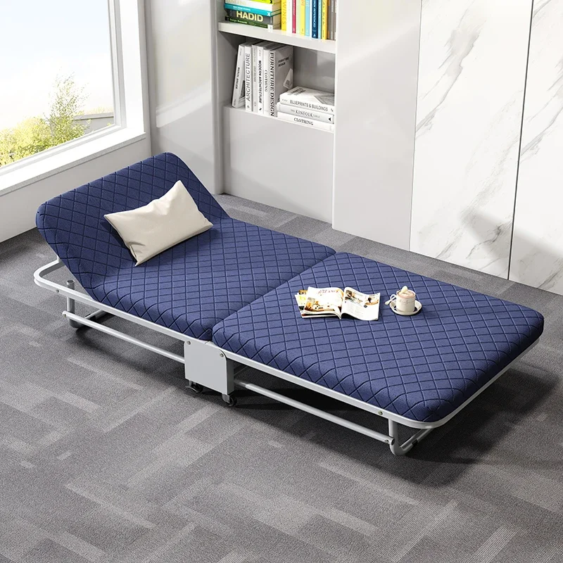 Folding Bed Portable for Office Nap Home Use Compact Foldable Camp Cot Adult Sleeper Multi Purpose Easy to Store