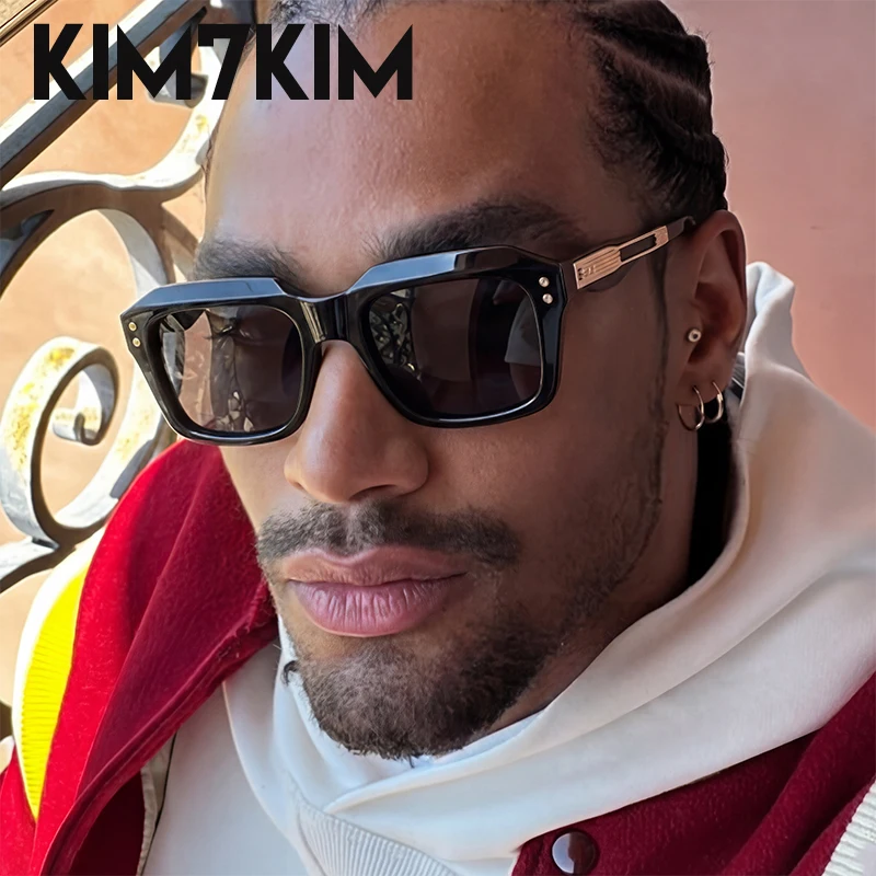 

Polarized Classic Square Sunglasses Men 2025 Luxury Brand Steampunk Driving Sunglass UV400 Photochromic Eyewear For Male Shades