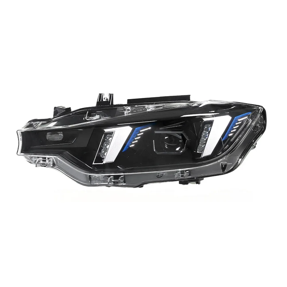 Image 4: Pièces d'auto pour BMW série 3 F30 F35 2012 – 2019, ensemble de phares DRL, clignotant, phares de direction, système d'éclairage automobile