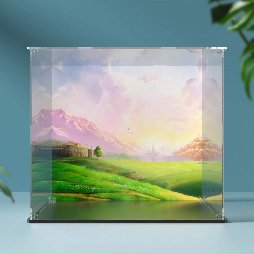 Acrylic Display Box for Lego 77092 Display Case for Great Deku Tree Building block Dustproof Clear storage box