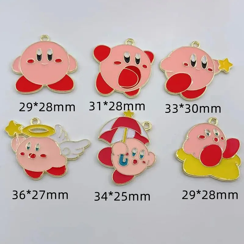 10pcs Enamel Charm Japanese Cartoon Anime Earring Bracelet DIY Designer Jewelry Earring Charms In Jewelry Making Charms