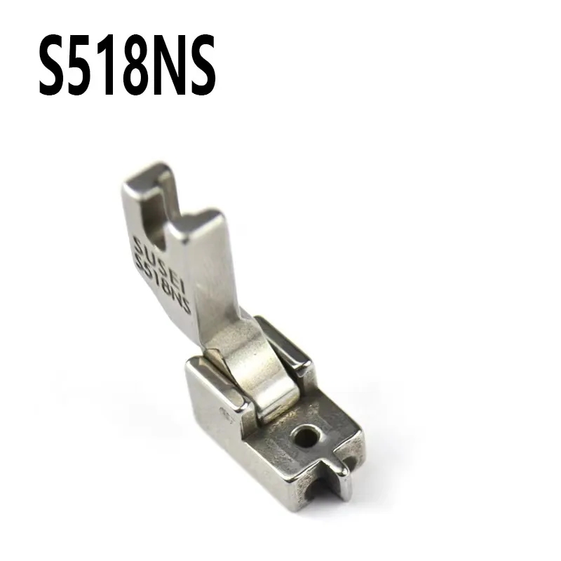 1PCS S518N Invisible Zipper Foot For Sewing Machines Flat Series Industrial Machine Presser-Feet Steel High Quality Hicello