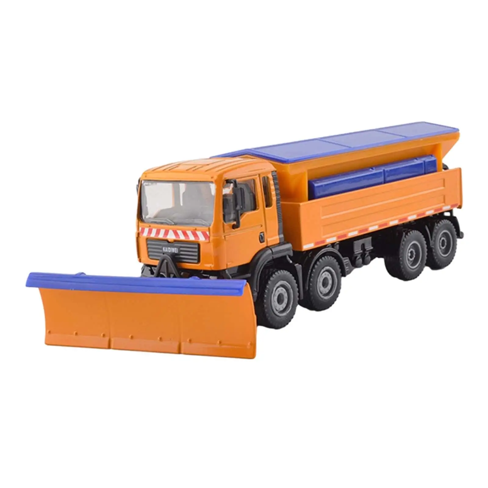 Diecast Model Realistic Snow Plow Truck Toy for Kids Boys and Girls Children