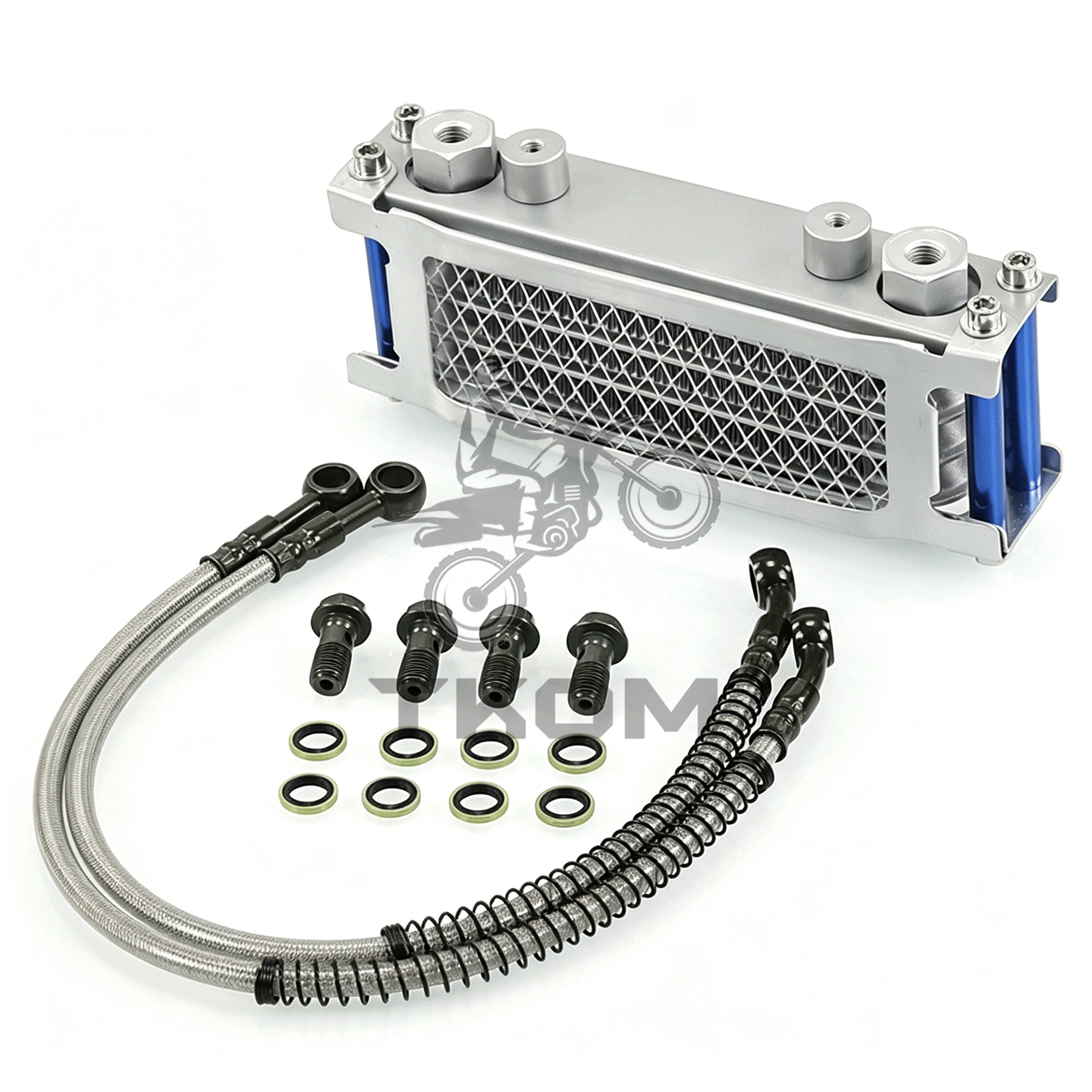 

Oil Cooler Pit bike Oil Radiator Motorcycle Cooler for Monkey 110 125 140CC Motorcycle for HONDA Yamaha Kawasaki Spare Parts