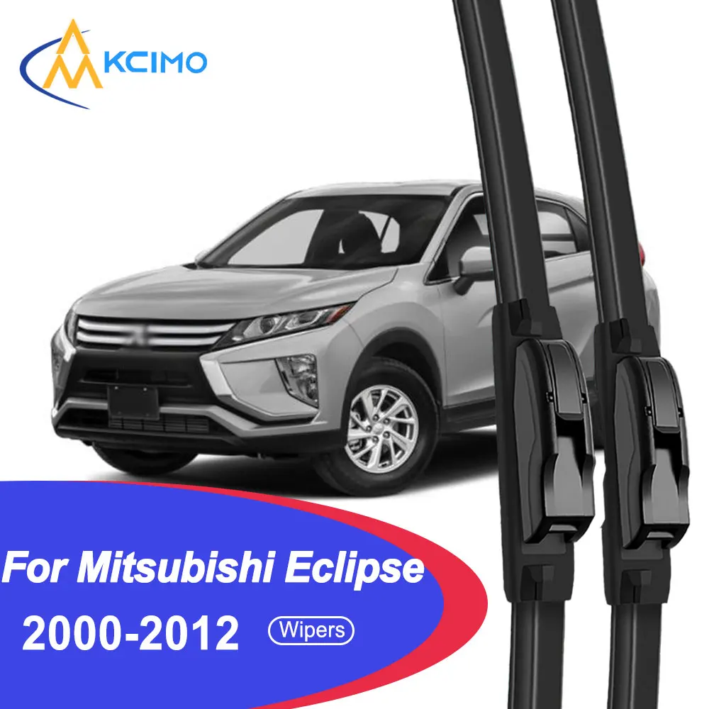 

For Mitsubishi Eclipse D52A D53A DK2A DK4A 2000-2012 clean Windshield model y Wiper Blades 2pcs Windscreen WindowCar Accessories