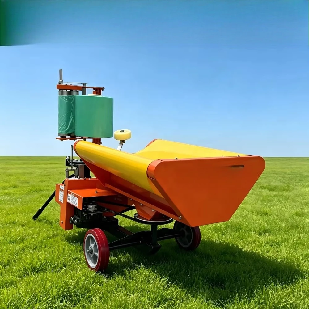 Gas Powered Farm Implement High Speed Silage Bale Wrapper Agricultural Equipment THW-810