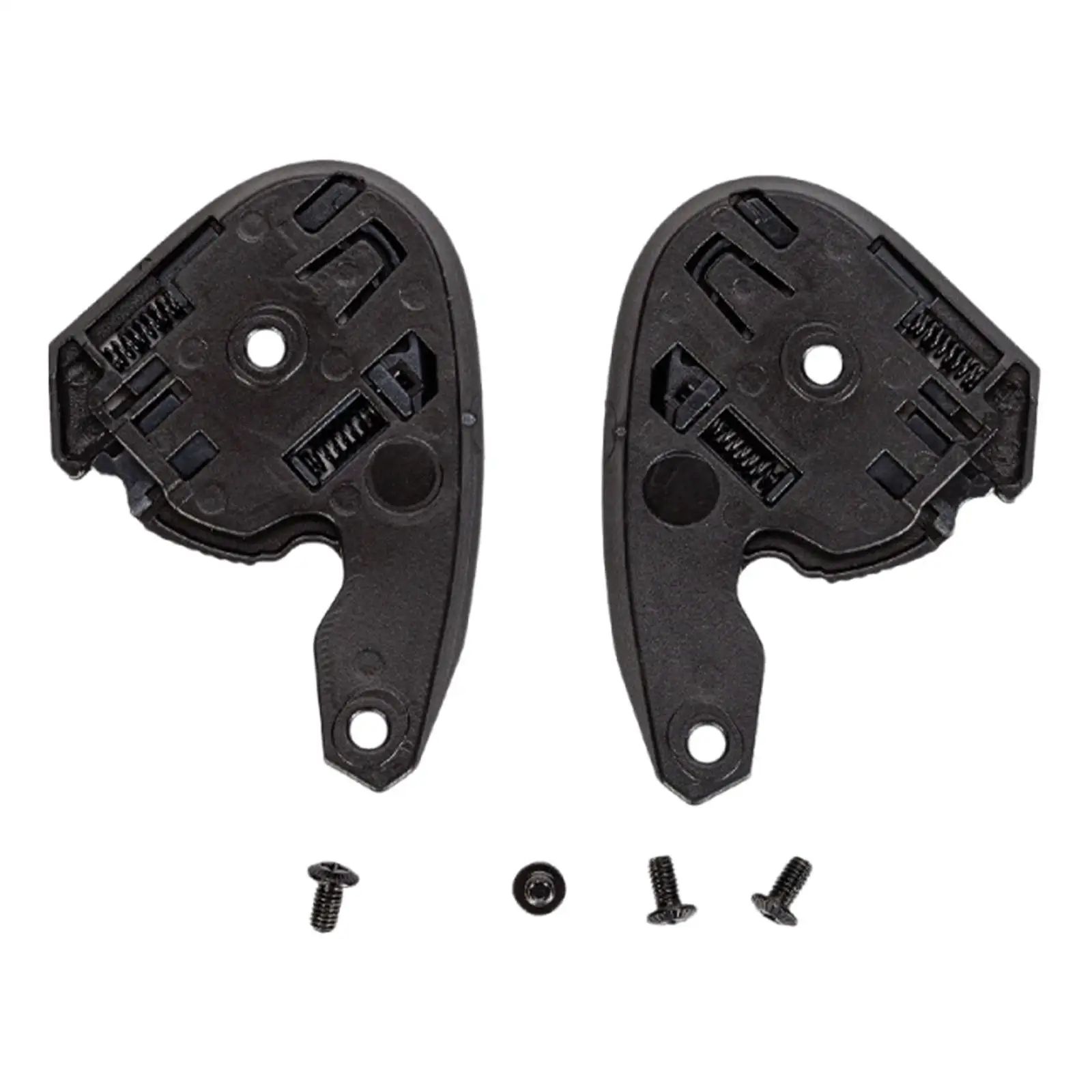 

2 шт. сменных оснований для крепления визора шлема, прочные запасные части с винтами, высокопроизводительные основания для визора, базовая пластина для линз для C10