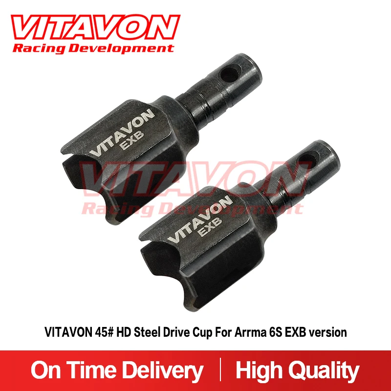 VITAVON CNC HD 45# Steel Drive Cup For Arrma 6S Kraton EXB Mojave EXB