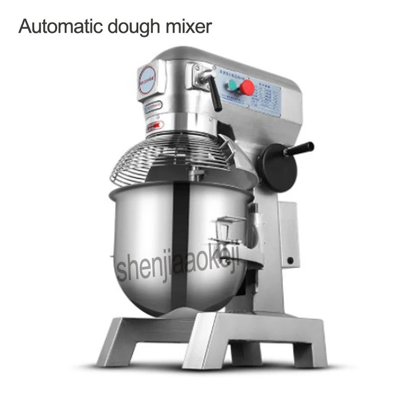 40L Automatic Dough Mixer  Lc-B40 Commercial Multi-Function  Cream Mixer  3 In 1 Mixing Machine Eggbeater 220v / 50hz 1100w