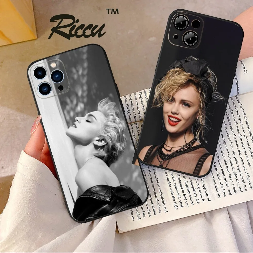 1980s M-Madonna-S    Phone Case  For IPHONE 15,13,14,12,Mini ,11, Xr, X ,Xs Pro Max 8, 7 Plus Back Cover