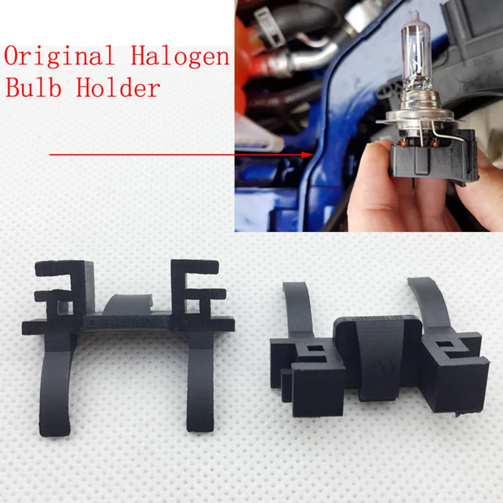 2 stücke h7 led scheinwerfer lampe halter adapter für fokus fiat land rover
