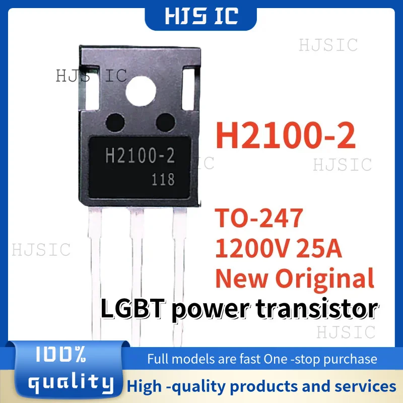 5PCS-10PCS Imported Original H2100-2 H2100 TO-247 IGBT 1200V 25A LGBT power transistor  In Stock