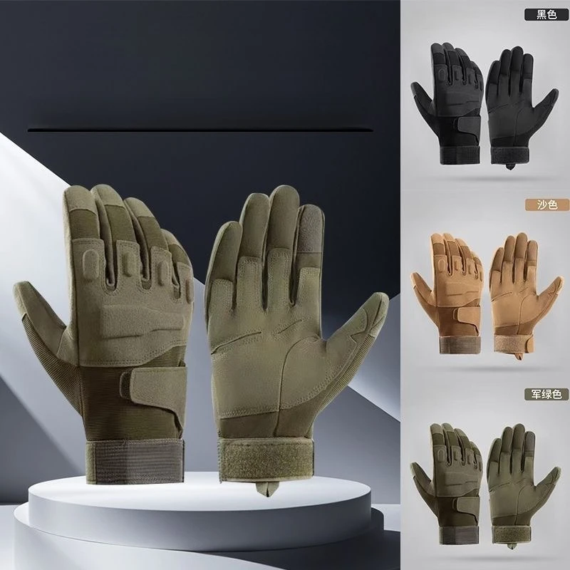 

Touch Screen Anti-Skid Full Finger Tactical Gloves For Men And Women Driving Riding Hunting Motorcycle Climbing Tactical Gloves