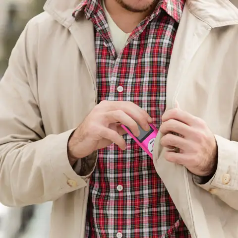 Lettore Mp4 Digitale Compatto con Schermo da 1,8 Pollici, Rosa, Portatile, Visualizzatore Musicale, Registratore Vocale, Lettore Mp3, Visualizzatore Foto