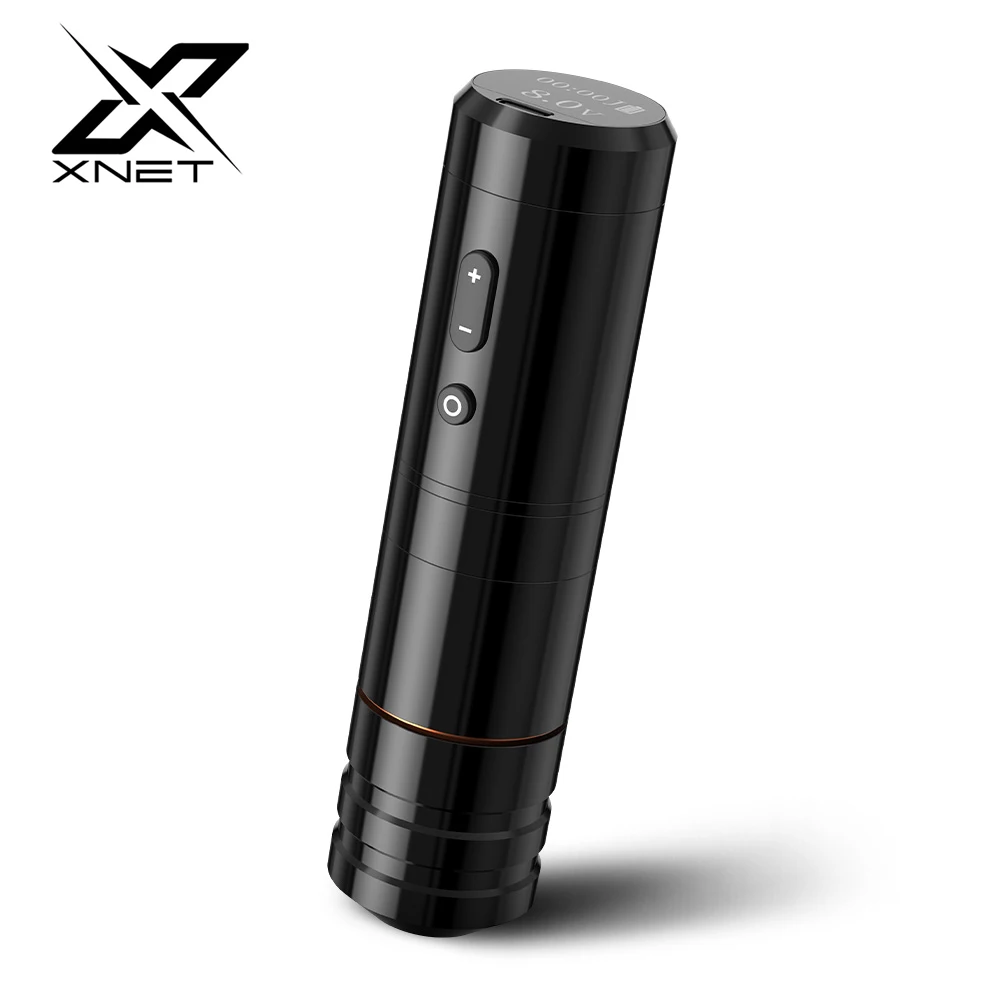 XNET Ninja Nova Wireless Tattoo Machine Direct Drive Brushless Motor Stroke 4.0mm Professional Rotary Pen for Tattoo Artist